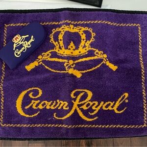Crown Royal Golf Towel & Putter cover